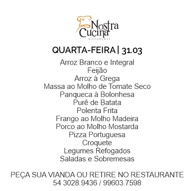 Cardápio